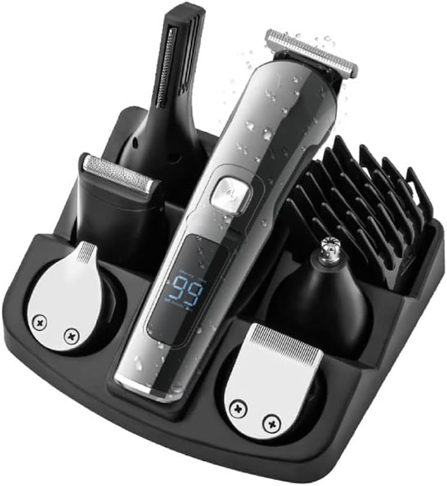 Hair ClippersBeard Trimmer for Men Hair Clipper Hair Trimmer Electric Clipper Razor Shaver Beard Trimmer Men Shaving Machine Cutting Nose Trimmer