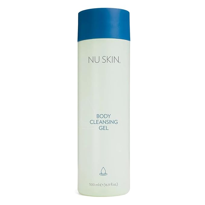 Nu Skin Body Cleansing Gel | Gentle Hydrating Wash for All Skin Types | Moisturizes Cleanses and Refreshes Skin | Luxurious 16.9 fl oz Bottle for Daily Use
