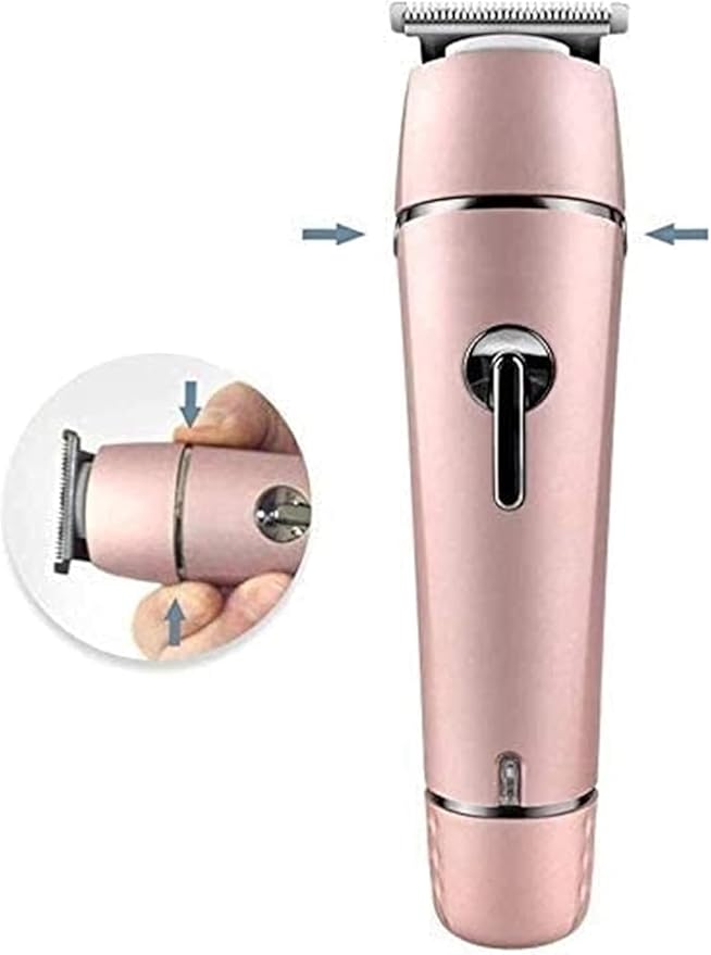 Hair Clippers for Men 5-in-1 Beard Trimmer Ear and Nose Trimmer Body Groomer Detail Trimmer Cordless &amp Rechargeable