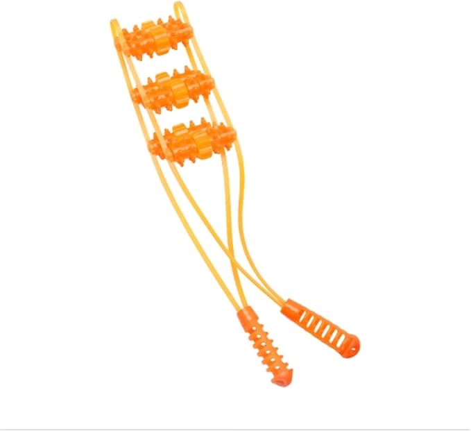 Multi-Function Hand-held Back Massager Roller Tool for Neck and Shoulder Muscle Relief(30 Rounds)
