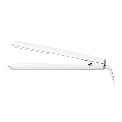 T3 SinglePass StyleMax Professional 1 Ceramic Flat Iron with Custom Heat Automation 9 Heat Settings Longer Ceramic Plates for Straightening Waving Curling &amp Styling