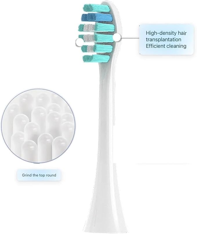 Electric Toothbrush Head Compatible for 051B 4/16pcs(4PCS White)