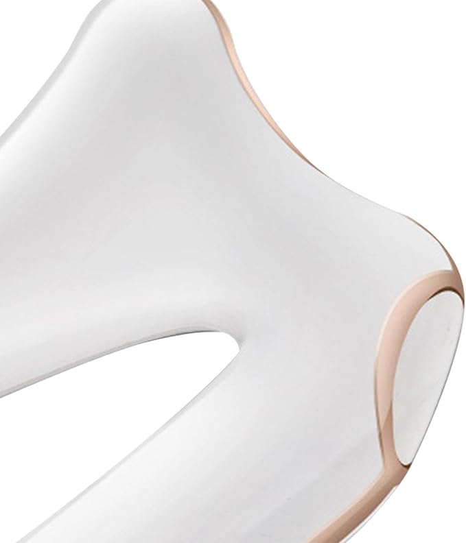 Gua Sha Electric Massager for Neck Facial Beauty Instrument Scraping Massage Scraping Tool Electric Massager for Arms Neck White