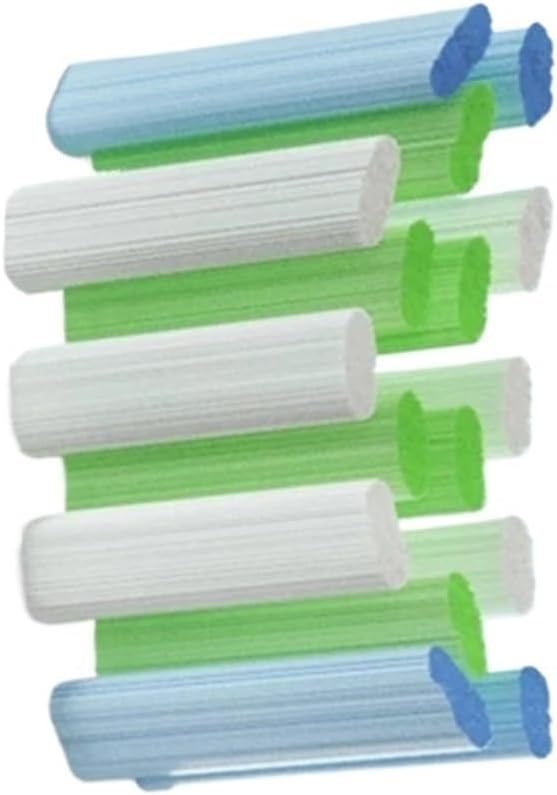16pcs Replacement Brush HeadsCompatible for Oclean Sonic X/Pro/ Z1/ SE F1 One PW01/03/05/07/09 P5 Electric Toothbrush(16 Green)