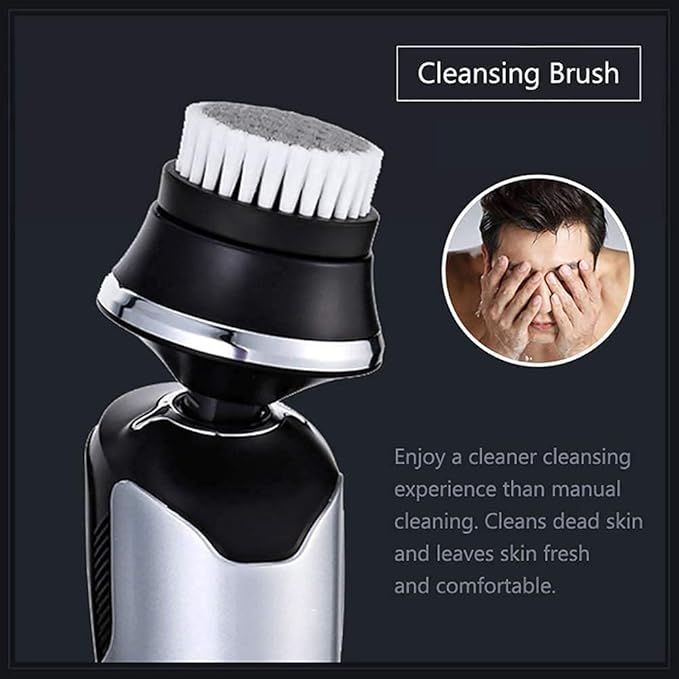 Electric Razor for Men - 4 in 1 Shavers for Men - USB Rechargeable Electric Shavers for Men - Cordless Waterproof Hair Trimmer for Men (110V-240V)