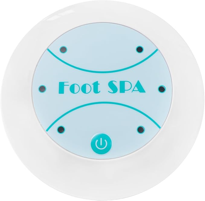 Ionic Foot Bath Detox MachinePortable Ionic Detox Foot Bath Cleanse Spa Ion Kit with Massage BumpsTimer FunctionFoot Detox Machine Detox Foot Spa System for Home Salon Spa Club