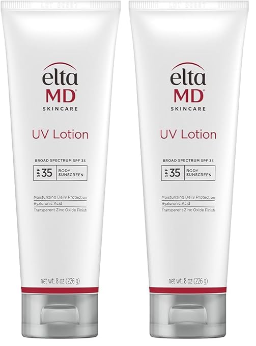 EltaMD UV Lotion Body Sunscreen SPF 30+ Sunscreen Body Lotion with SPF Made with Zinc Oxide and Hyaluronic Acid
