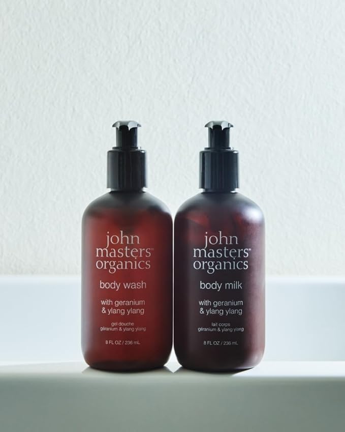 John Masters Organics Body Wash with Geranium &amp Ylang Ylang