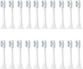 8/12/16PCS Compatible for XIAOMI MIJIA T302 Replacement Toothbrush Heads(T302White Blue-20pcs)