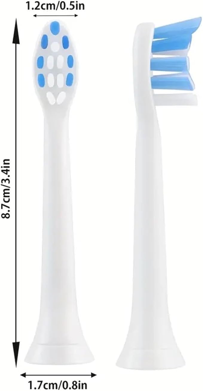 4-16pcs Toothbrush Heads Compatible for Electric(8pcs)
