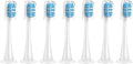 Compatible for T300/T500/T700 Replacement Brush Heads with Caps Sealed Package Soft (14pcs)(Blue)