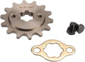 Fit For 415# 17MM Tooth NO. 14T 15T 16T 17T Item Diameter : 1.7cm Item Weight : 0.16kg Item Height : 1cm Item Width : 10cm Item Length : 10cm Replacement parts(14T)