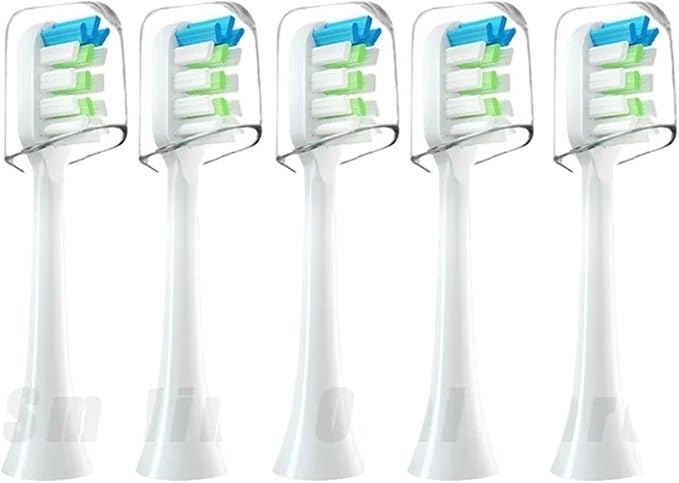 Compatible for FUPAI Electric Toothbrush Head A6 / A6plus A6splus A8 Z5 Universal Vacuum Package Replacement Brush(Orange)