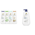 Dove Body Wash Deep Moisture Sensitive Skin Cucumber and Green Tea Shea Butter and Vanilla Collection with Pump Deep Moisture 30.6 oz Moisturizing Skin Cleansers