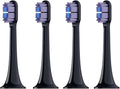 Replacement Toothbrush Heads Compatible for T300/T500/T500C/T700(Black-4pcs)