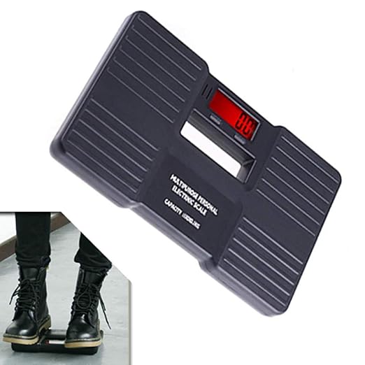 Weighing Scale High Precision Body Scale Portable Multipurpose Electronic Scale Plastic Anti Drop Bathroom Body Health Bathroom Scale Max 150Kg