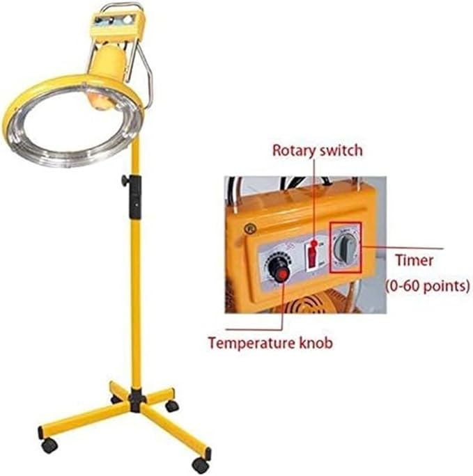 950W Salon Heater Cold Burn Hair Dryer Standing Hair Dryer It Applies to Hair Salon Beauty Hot Oil Hair Care Stereotype Timer