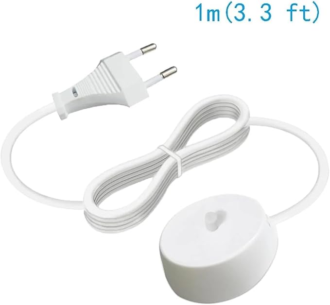 ReplacementCompatible For PhilipsSonicare Toothbrush Charger HX6100 Charging Base Flosser HX3000 / HX6000 / HX8000 / HX9000 Series Porta