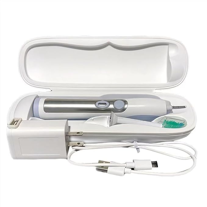 Economical Travel Charger Case w/AC Charer + USB Cable for P-hilips Sonicare HX6xxx HX89 HX91 Series by YTXXDEUS