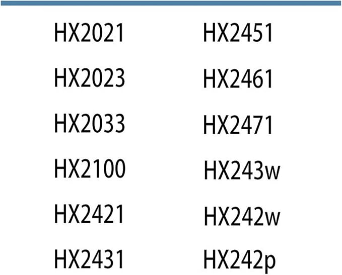 3pcs HX2023/02 Toothbrush