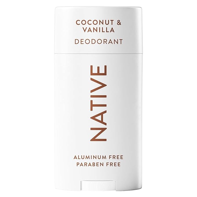 Native Deodorant Contains Naturally Derived Ingredients 72 Hour Odor Control | Deodorant for Women and Men Aluminum Free with Baking Soda Coconut Oil and Shea Butter | Coconut &amp Vanilla - 2.65
