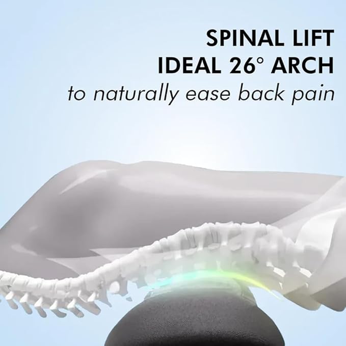 Sciatica &amp Spine Pain Massager - 3-in-1 Back Massager Triple Fusion Massager's Three-Speed Constant Temperature Hot Compress Just 15-Minutes Away from Being Free of Stabbing Back Pain