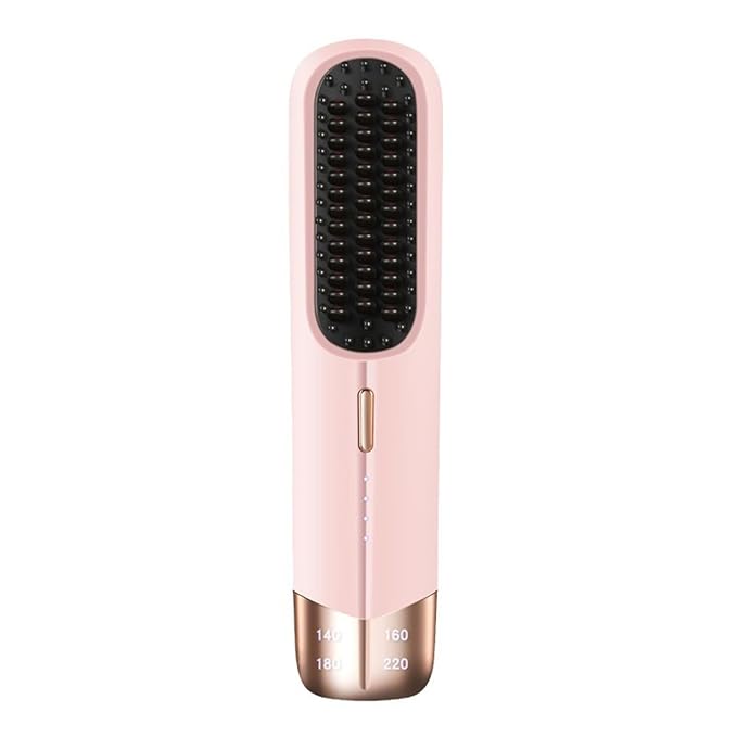Hair Straightening Brush Styling Tool Hair Straightener Brush Convenient Electric Hot Comb Hair Straighteners