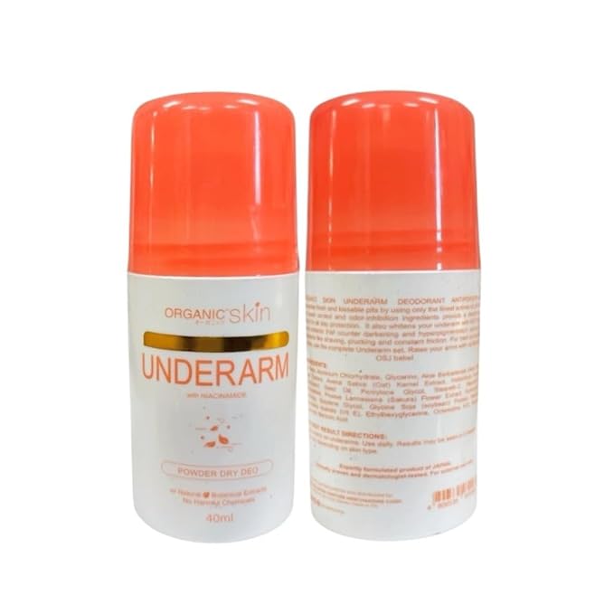 OSJ Organic Skin Deodorant Power Dry Deo (3 pieces) 40ml