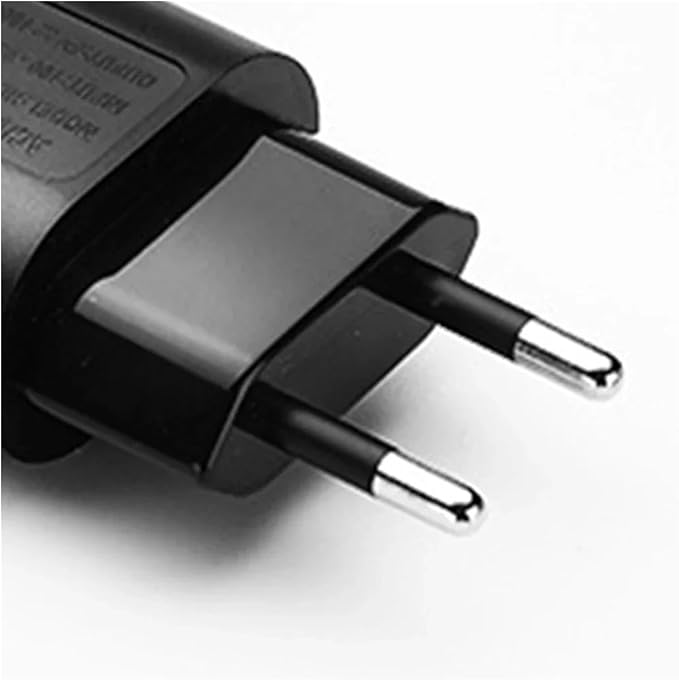 15V 5.4W Razor USB Charger CableCompatible for PhilipsElectric Shaver HQ8505/6070/6075/6095 EU Plug Power Adapter Cable.