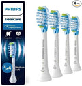 Philips Sonicare C3 Premium Plaque Defence Original Replacement Toothbrush Heads White 4-Pack HX9044/87
