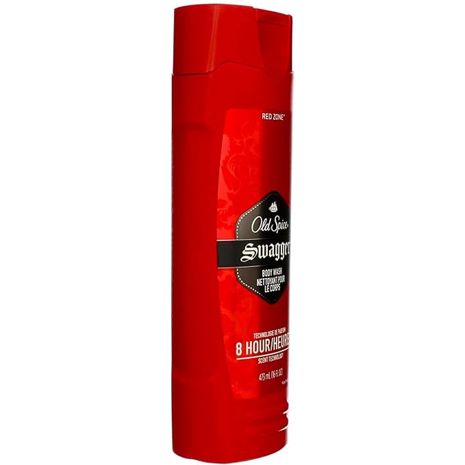 Old Spice Red Zone Body Wash Swagger 16 oz (Pack of 7)