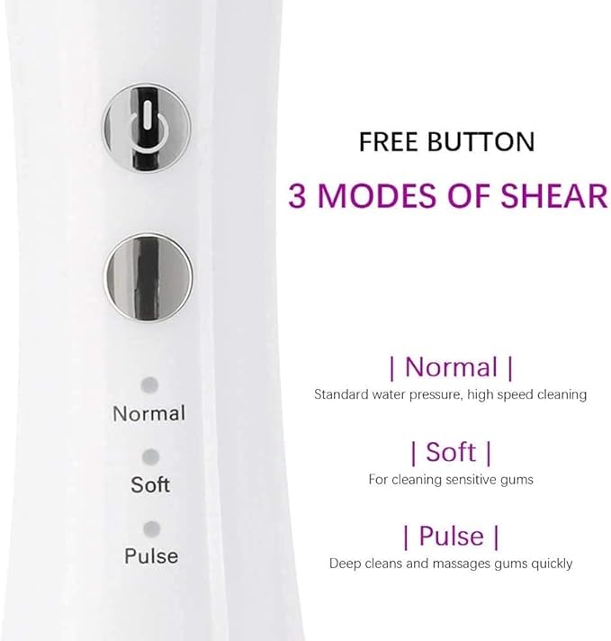 Cordless Water Flosser Portable Oral Care Device Ipx7 Waterproof &amp 3 Modes 150ML for Travel Home