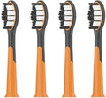 Compatible for S9 Electric Toothbrush Toothbrushes Head(4 Black)