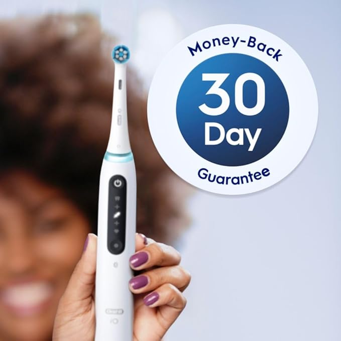 Oral-B iO Series Gentle Care Electric Toothbrush Replacement Brush Heads for an Oral-B Electric Toothbrush 4 Count White