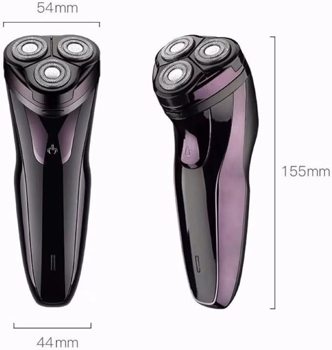 JYYBN Shaver Electric Shaver Floating Independent Blade Beard Trimmer USB Quick Charge Beard Shaver Men Waterproof Razor