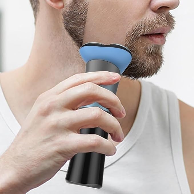Electric Razor for Men Men's Electric Shaver 3D Floating Blade Washable Type-C Rechargeable Razor Waterproof Digital Display Face Shaving Beard Machine