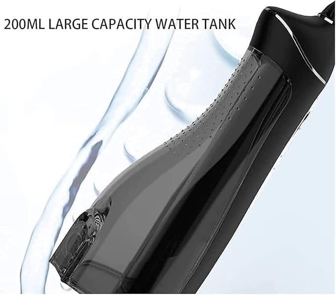 Water Flosser Cordless for Teeth Portable Dental Oral Irrigator 4 Modes USB Rechargeable IPX7 Waterproof Very Suitable for Home Travel Tooth Bridge Care