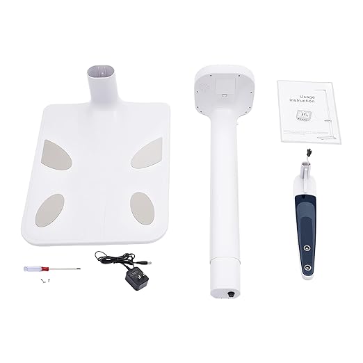Multifunction Physician Medical Body Weight Scale Electronic Height and Weight Scale 440 lbs Ultrasonic Height Body Fat Analyzer Smart Weight Scales with Bodys Fat and Muscle