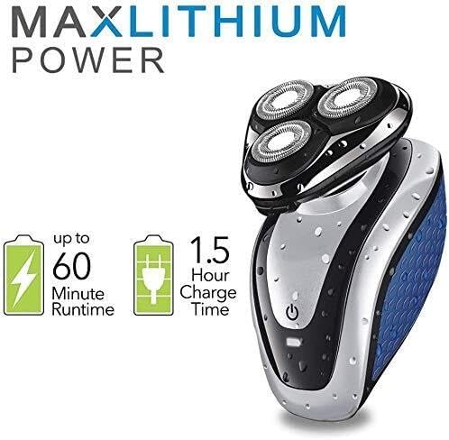 Electric Shavers for Men Mens Electric Razor 2 in 1 Dry Wet Waterproof Face Rotary Shaver Travel USB Rechargeable for Dad Husband Man