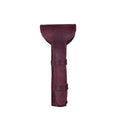 Hide &amp Drink Leather Double Edge Safety Razor Protective Case Shaving Travel Pouch Handmade (Sangria)