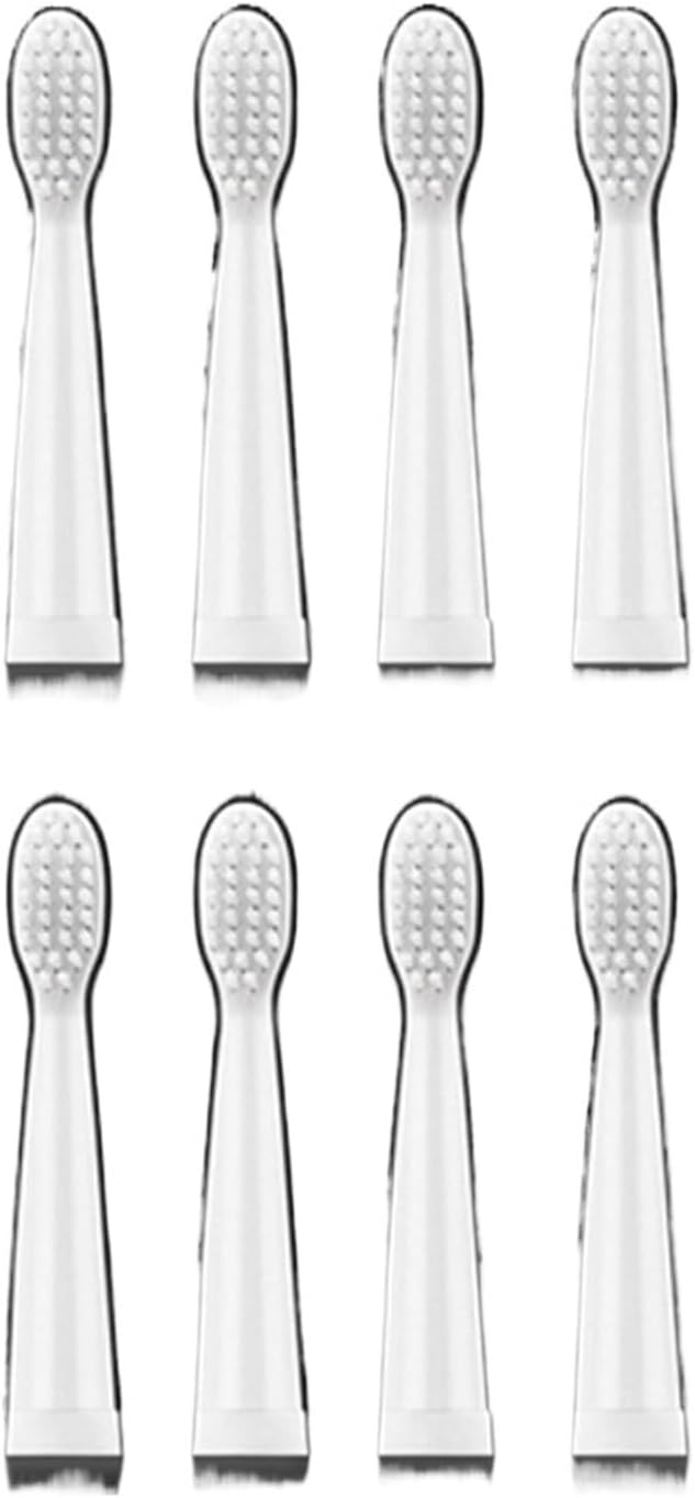 Compatible for 8 Electric Toothbrush Heads - Soft Bristle Suitable for J110 / J209(Only 8pcs White Head)