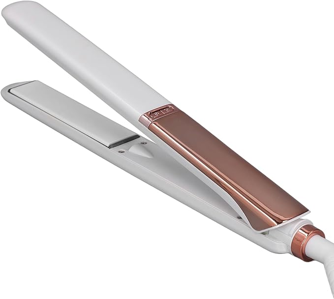 Hair Straightener Auto Off Fast Heating Ion Hairstyling Iron for Home Travel (US Plug)