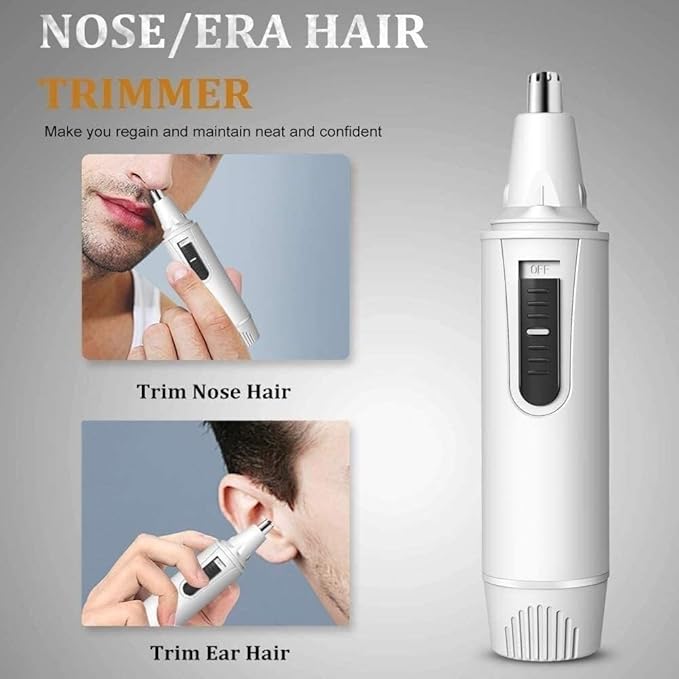 Nose Hair Trimmer Electric Nose Hair Trimmer Clipper for Men Women Ear Hair Remover Painless Trimming Men's Wet/Dry Trimmer