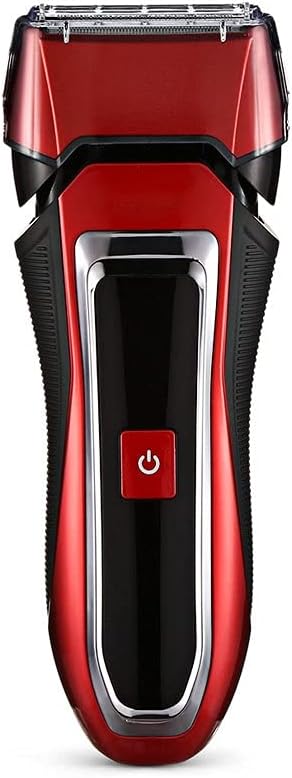 Electric Razor for Men-Rechargeable Men Professional Rechargeable Men's Shaver Waterproof Double Blade Reciprocating Binocular Electric Shaver