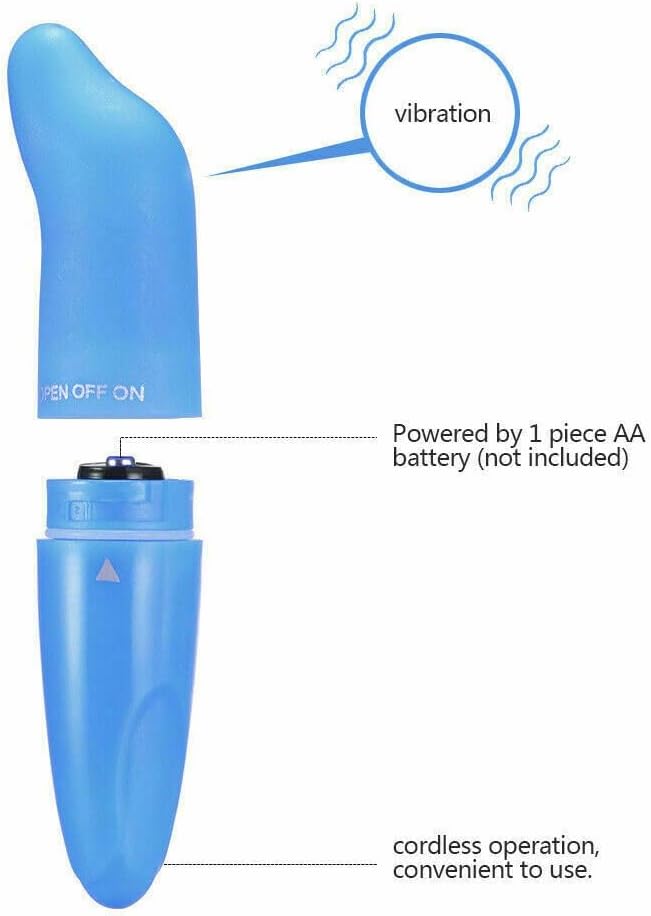 Big Deep Tissue Full Body Massager for Muscle Relief Back Neck Hand Foot Leg Arm Massage Powerful Handheld Tool for Women Muti Speeds (Purple Big and Blue Small Massager)