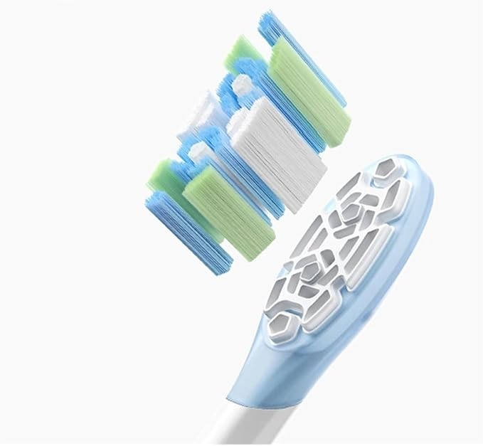 Compatible Replacement Brush Heads Compatible for XIAOMI Mijia Toothbrush MES609/610 Pro 3PCS(Sensitive 3 pcs)