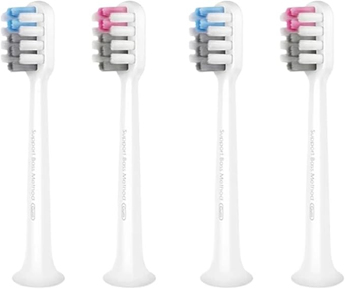 Compatible for DR.BEI C1 Replacement Brush Heads - Sensitive Cleaning Sonic Toothbrush Head Bristle Nozzles(2boxes Sensitive Typ)