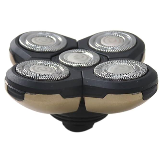 6 Head Shaver Head Replacement Shaving Head for XR1600 XR7000 RX5 RX7 Bald Head Easy to Install Electric Shaver Head