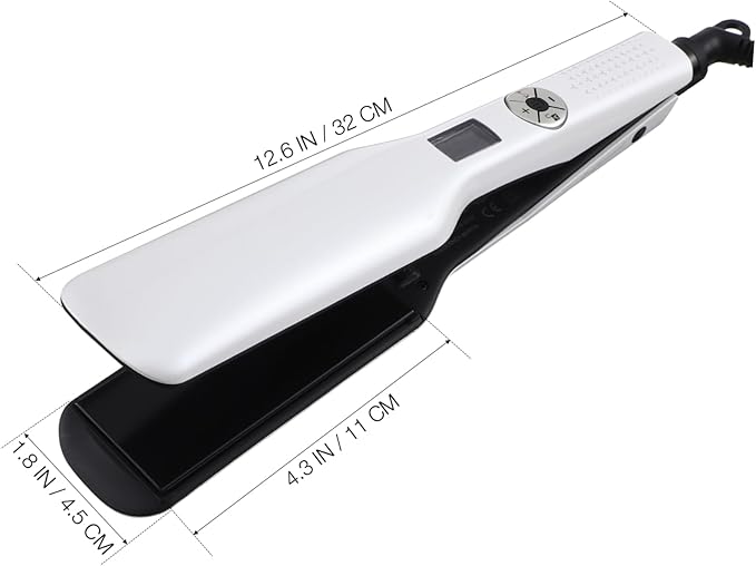 Hair Straightener and Curler Flat Iron Coated Steam Hair Straightener Iron