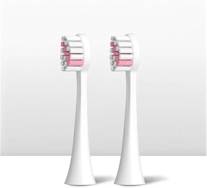 8/16PCS Electric Toothbrush Replacement HeadsCompatible for SEAGO 2725/S2/S5/SX/SG972 YUNCHI Y7 Brush Nozzle(16White)